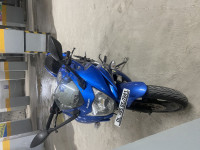 Blue Suzuki Gixxer SF