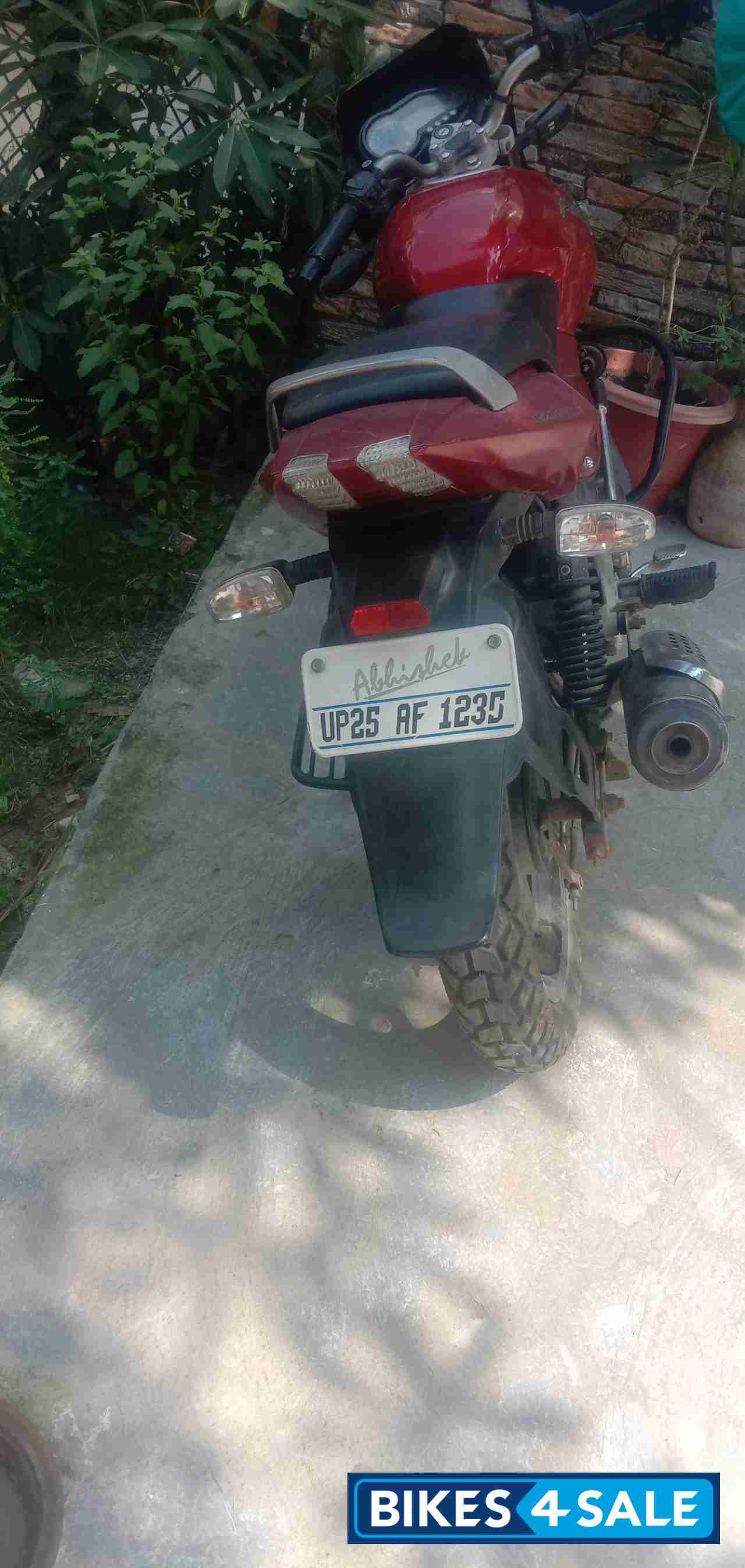 Red Black Bajaj Pulsar 150