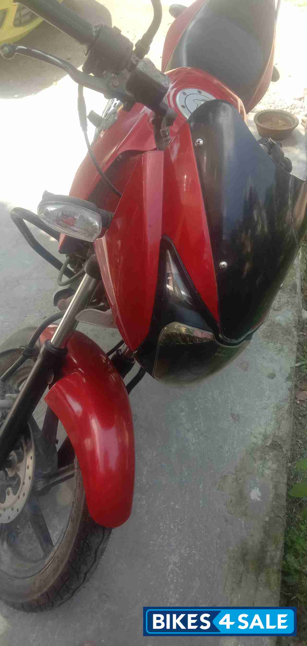 Red Black Bajaj Pulsar 150