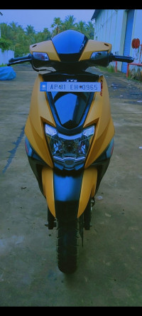 Yellow TVS NTORQ 125 Race Edition