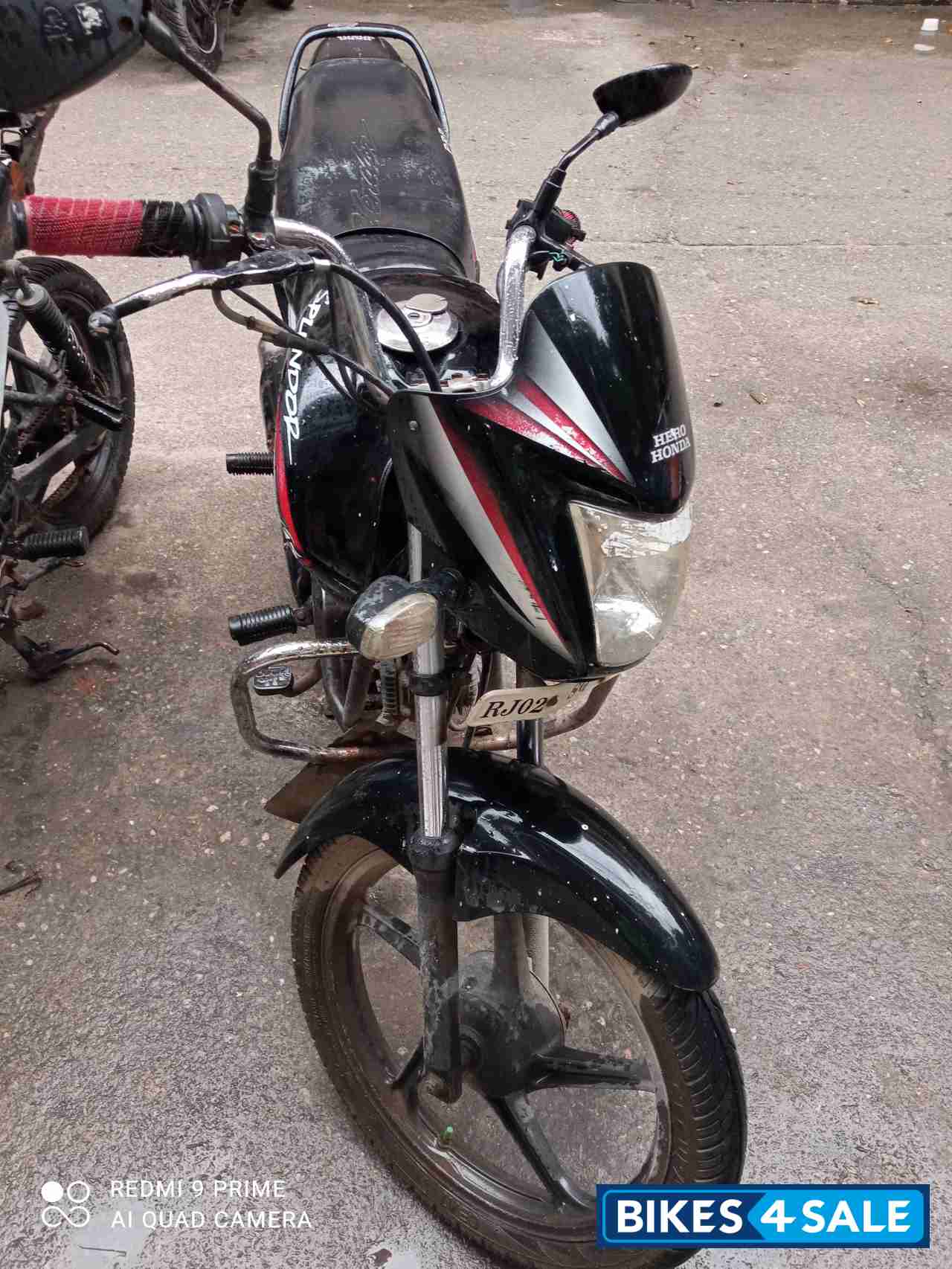 Red Black Hero Splendor NXG