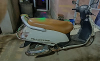 Pearl White Suzuki Access 125 Special Edition