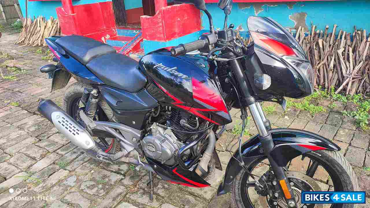 Ebony Blk Red Dlk Bajaj Pulsar 150 Twin Disc BS6