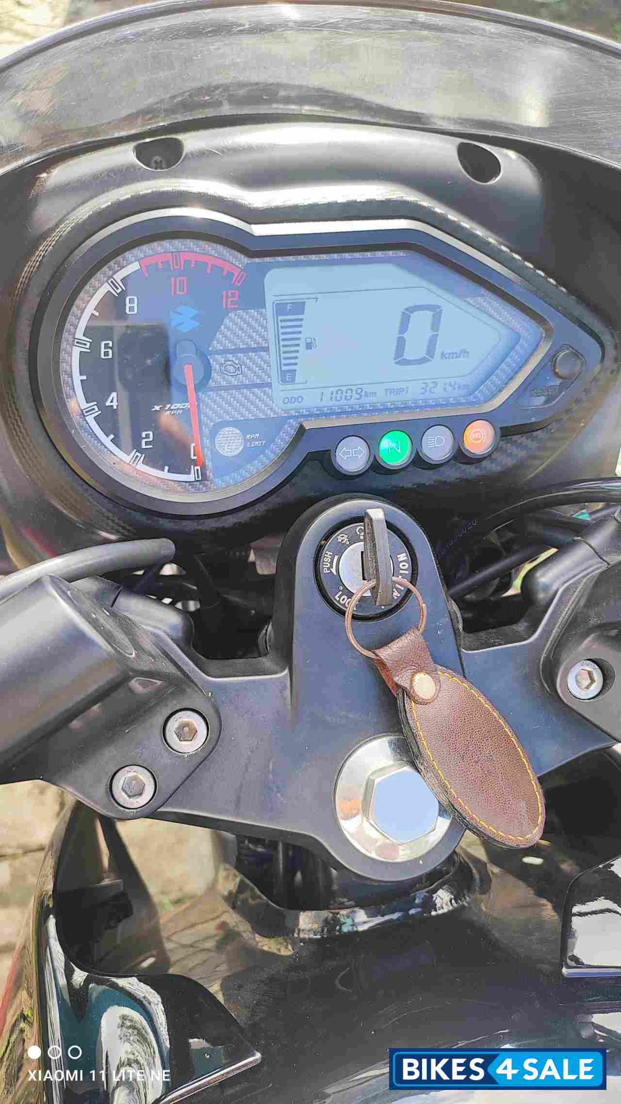 Ebony Blk Red Dlk Bajaj Pulsar 150 Twin Disc BS6