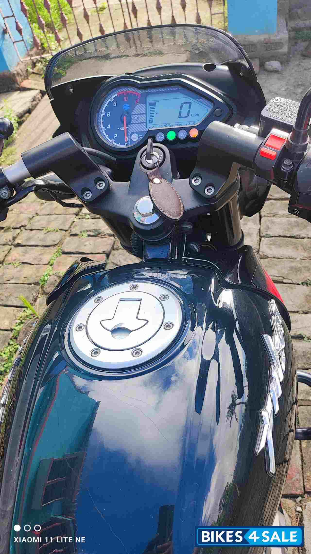 Ebony Blk Red Dlk Bajaj Pulsar 150 Twin Disc BS6