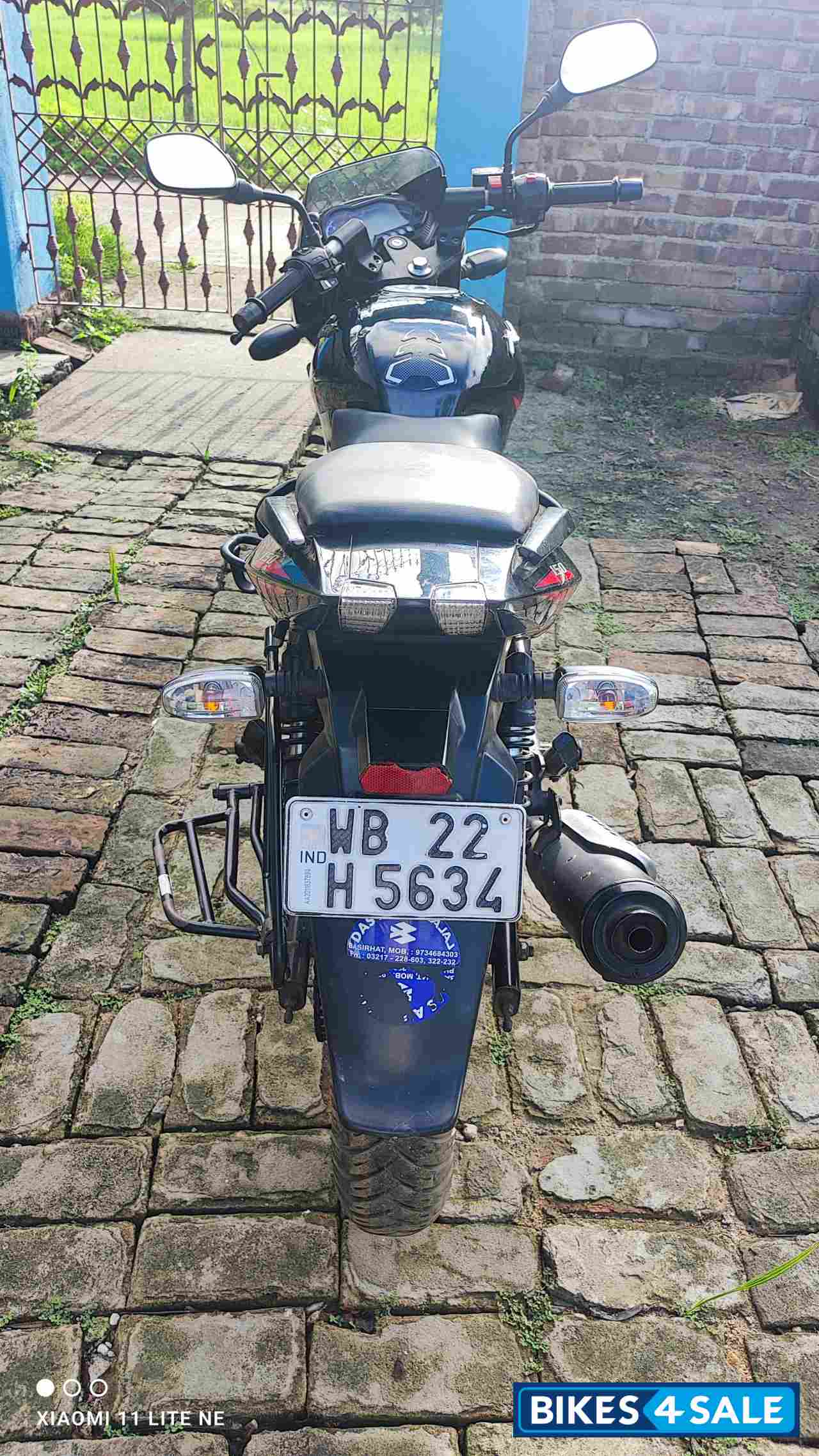 Ebony Blk Red Dlk Bajaj Pulsar 150 Twin Disc BS6