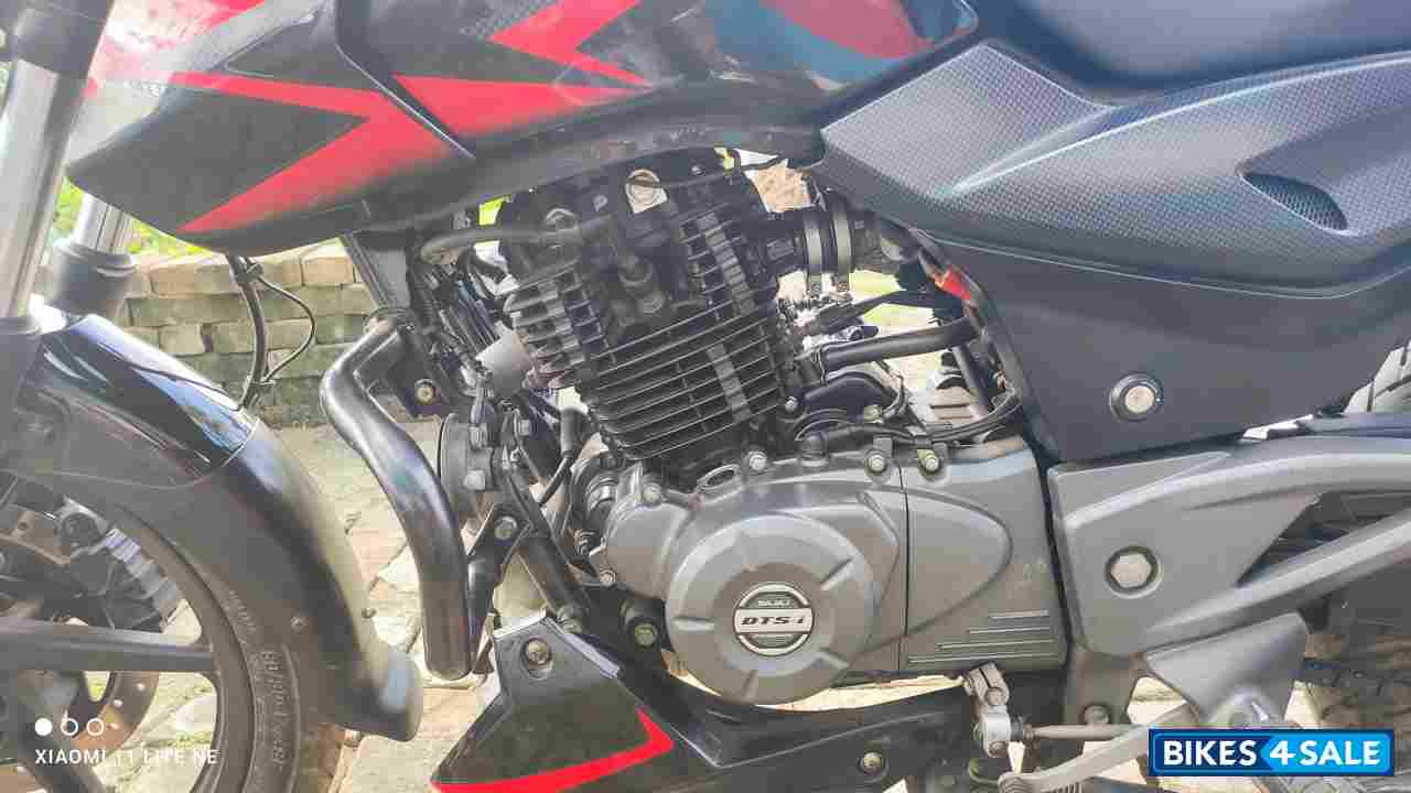 Ebony Blk Red Dlk Bajaj Pulsar 150 Twin Disc BS6