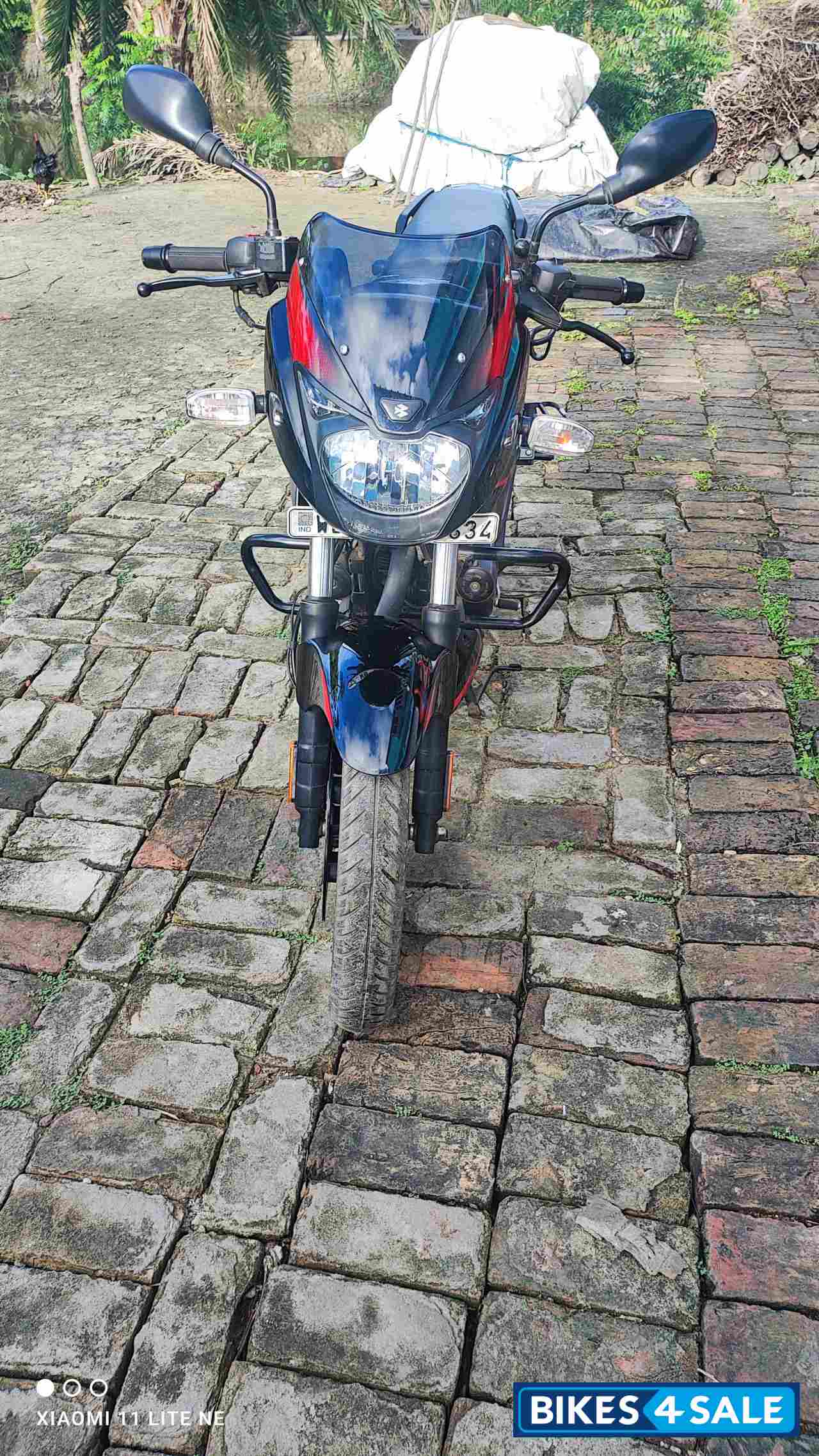 Ebony Blk Red Dlk Bajaj Pulsar 150 Twin Disc BS6