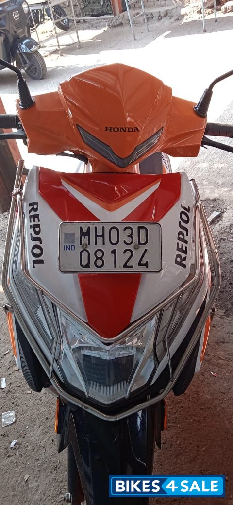 Orange & White Honda Dio Repsol Edition