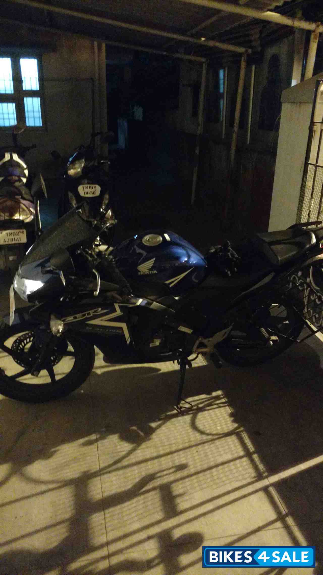Blue Honda CBR 150R