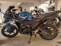 Blue Honda CBR 150R