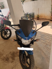 Blue Honda CBR 150R