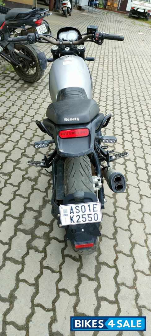 Silver Benelli Leoncino