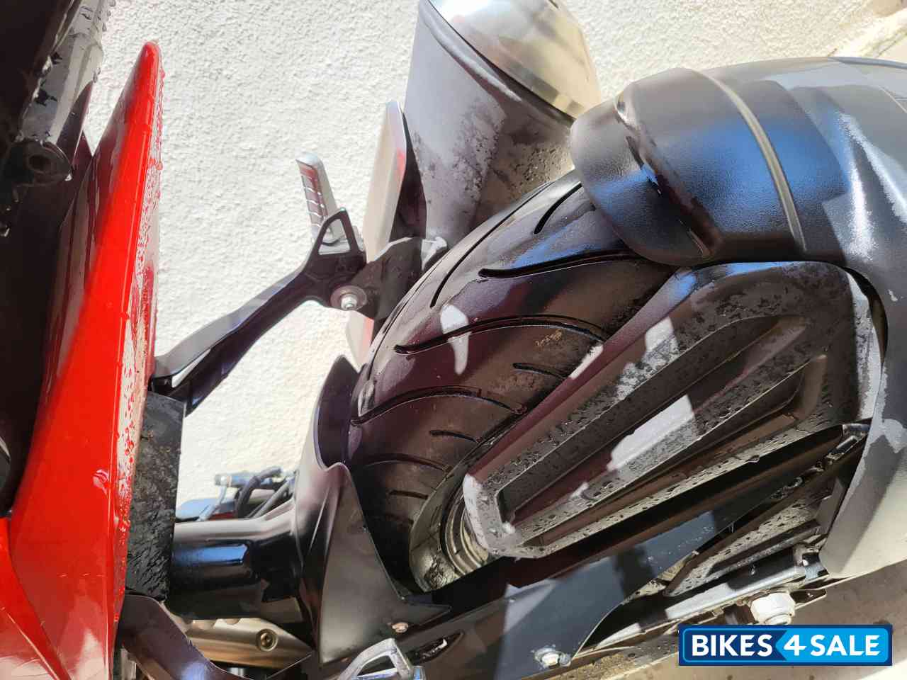 Red TVS Apache RR 310 Red TVS Apache RR 310