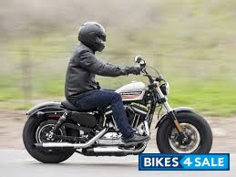 White Harley Davidson Forty-Eight Special