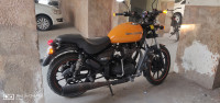 Orange Royal Enfield Thunderbird X 500