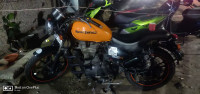 Orange Royal Enfield Thunderbird X 500