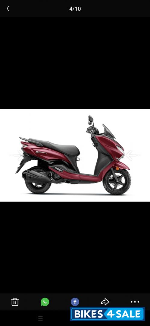 Suzuki Burgman Street Bluetooth Enabled