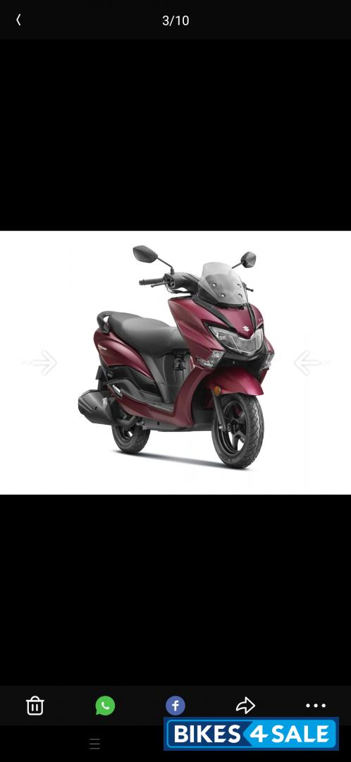 Suzuki Burgman Street Bluetooth Enabled