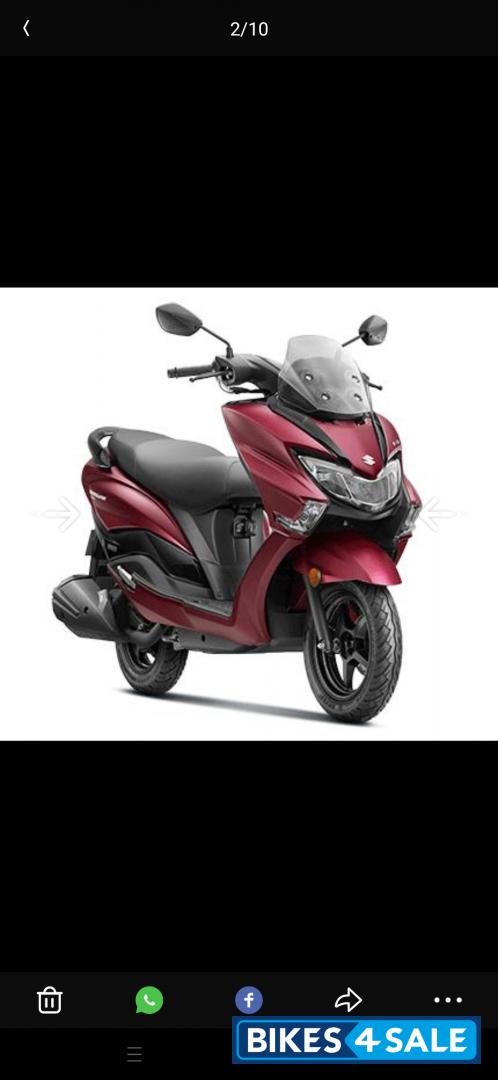 Suzuki Burgman Street Bluetooth Enabled