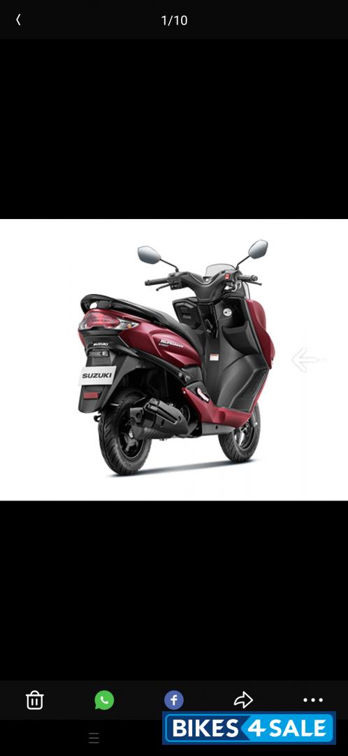 Suzuki Burgman Street Bluetooth Enabled