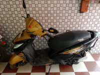 Yellow Honda Dio