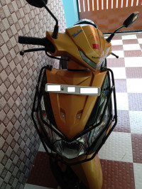 Yellow Honda Dio