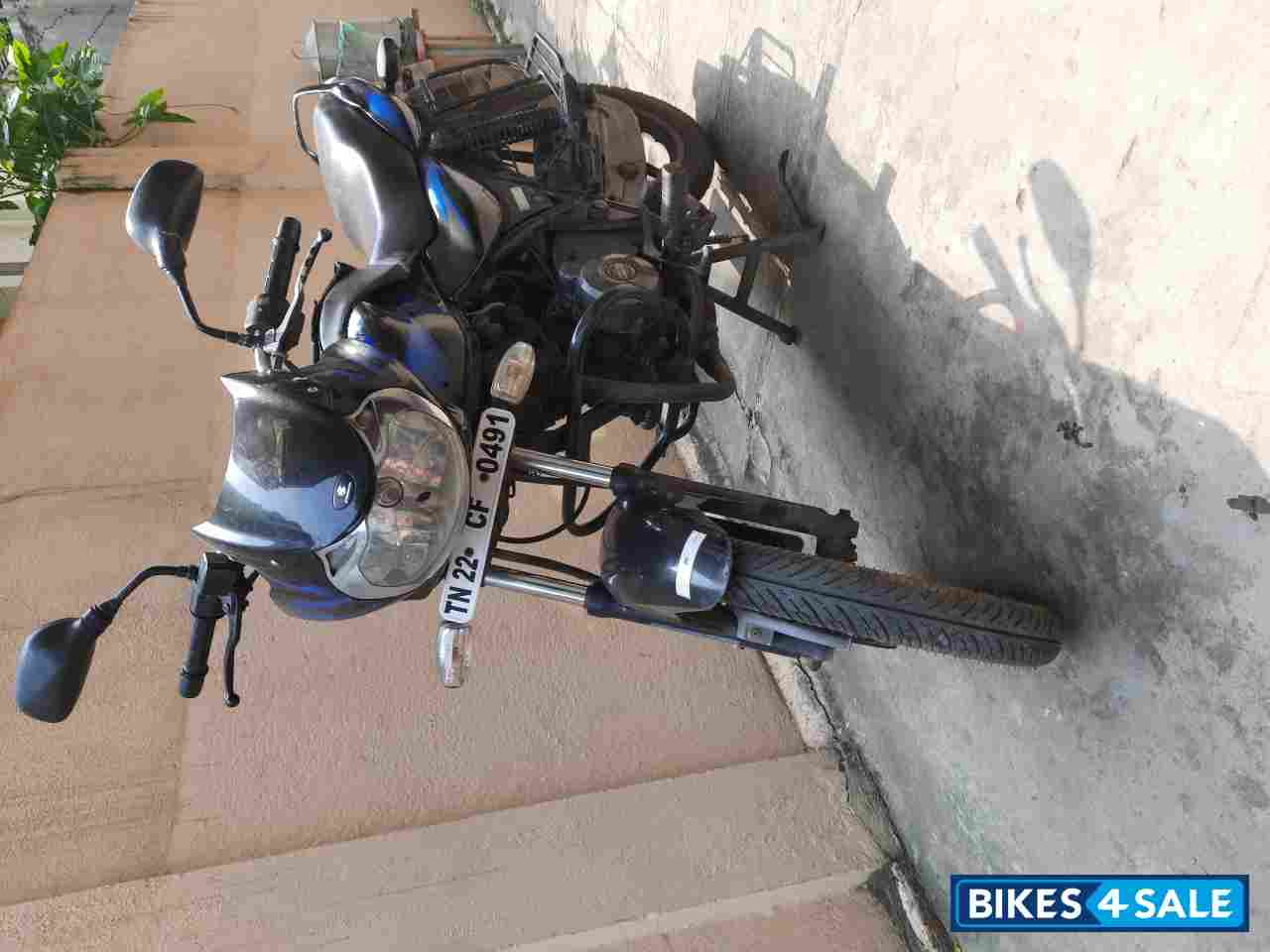 Blue Black Bajaj Discover DTSi 125