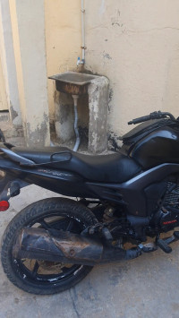 Black Honda CB Trigger
