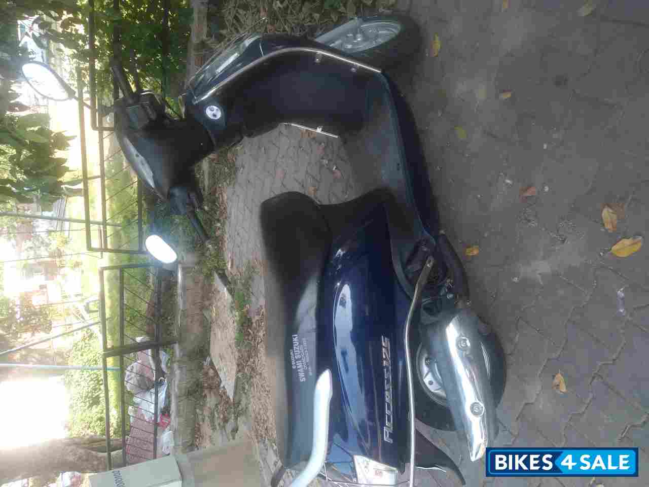 Metallic Blue Suzuki Access 125