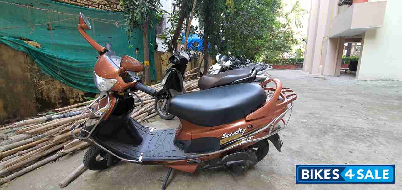 Brown TVS Scooty Pep Plus