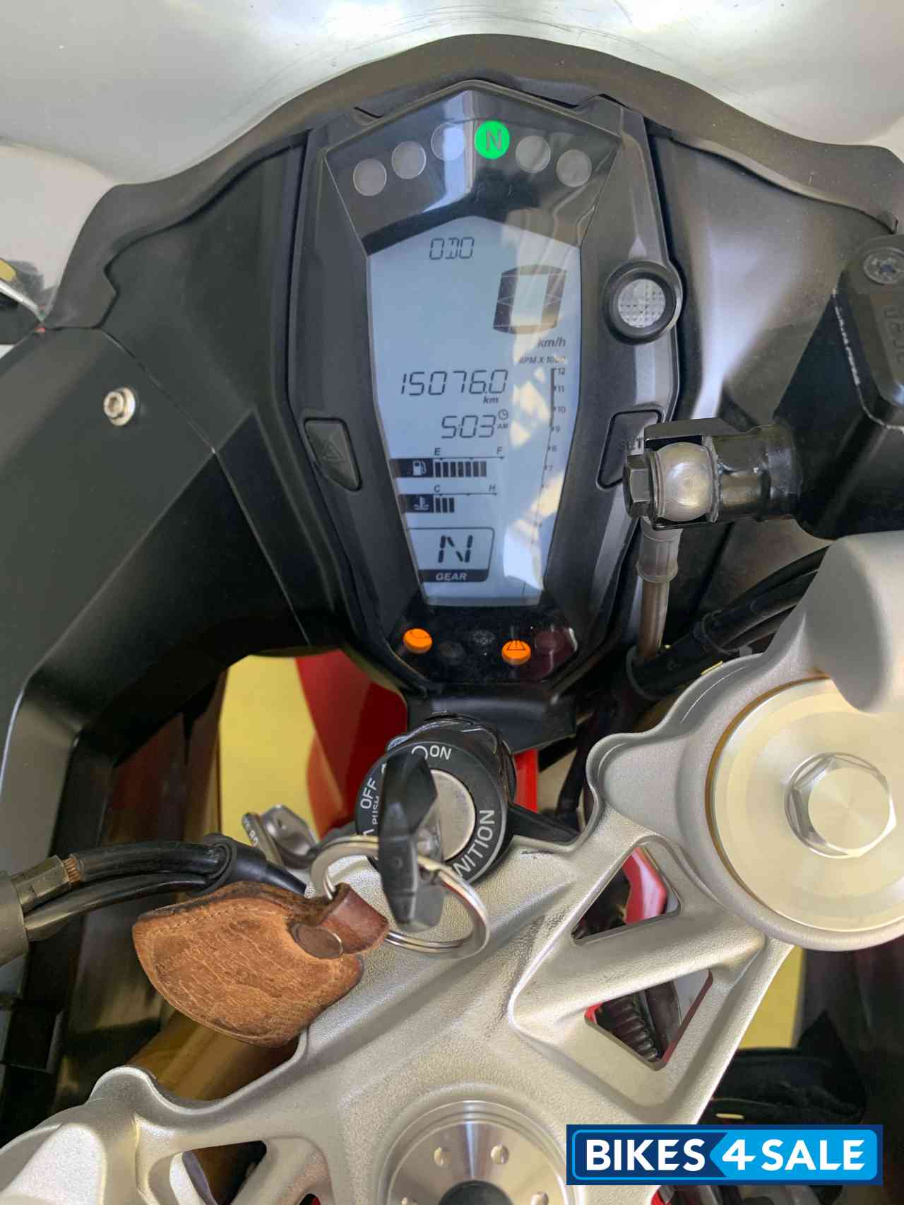 Red TVS Apache RR 310