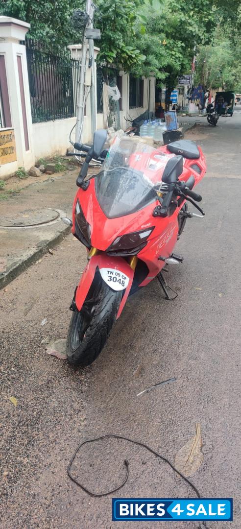 Red TVS Apache RR 310