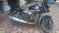 Black Honda CB Shine