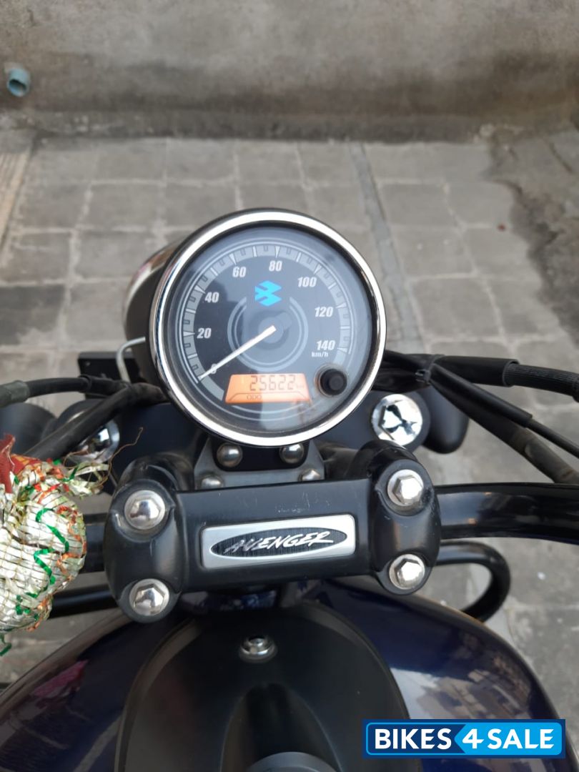 Dark Blue Bajaj Avenger Street 150