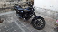 Dark Blue Bajaj Avenger Street 150