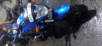 Blue Suzuki Gixxer 150