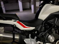 White Benelli TRK 502X