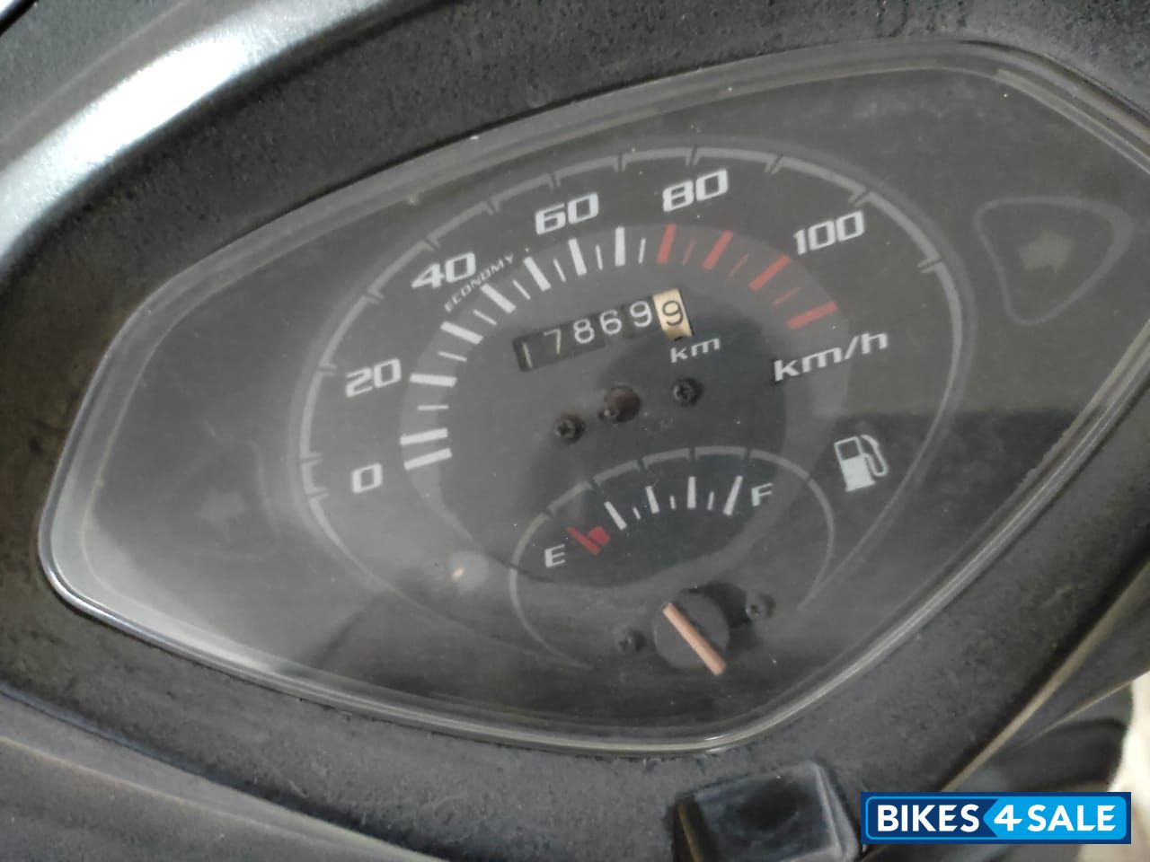 Dark Grey Honda Activa