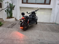 Vivid Black Harley Davidson Street Rod