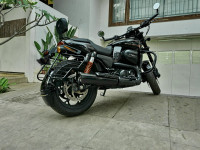 Vivid Black Harley Davidson Street Rod