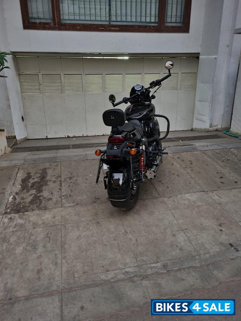 Vivid Black Harley Davidson Street Rod