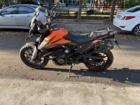 Orange KTM 390 Adventure