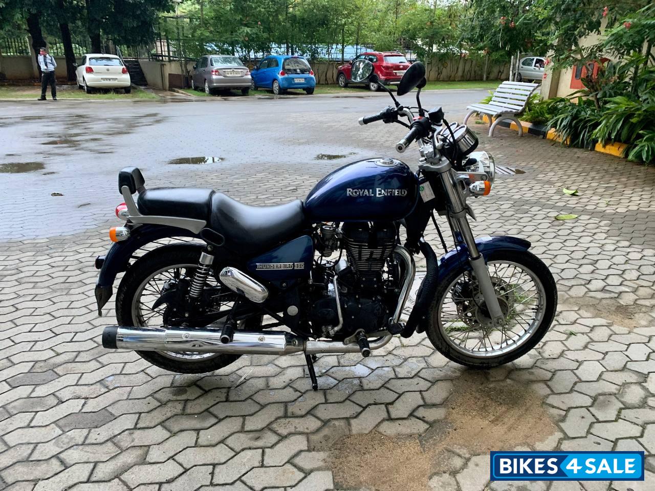 Marine Blue Royal Enfield Thunderbird 350