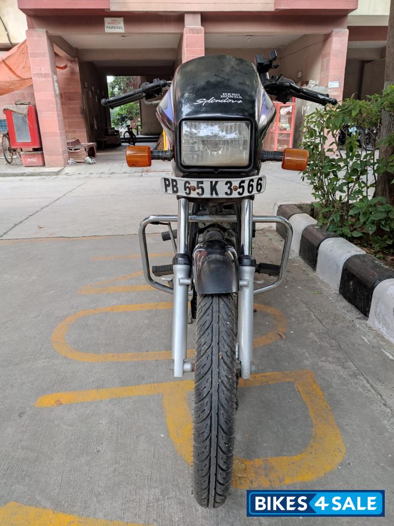 Black Blue Hero Splendor Plus