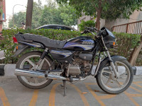 Black Blue Hero Splendor Plus