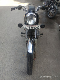 Black Royal Enfield Bullet Electra