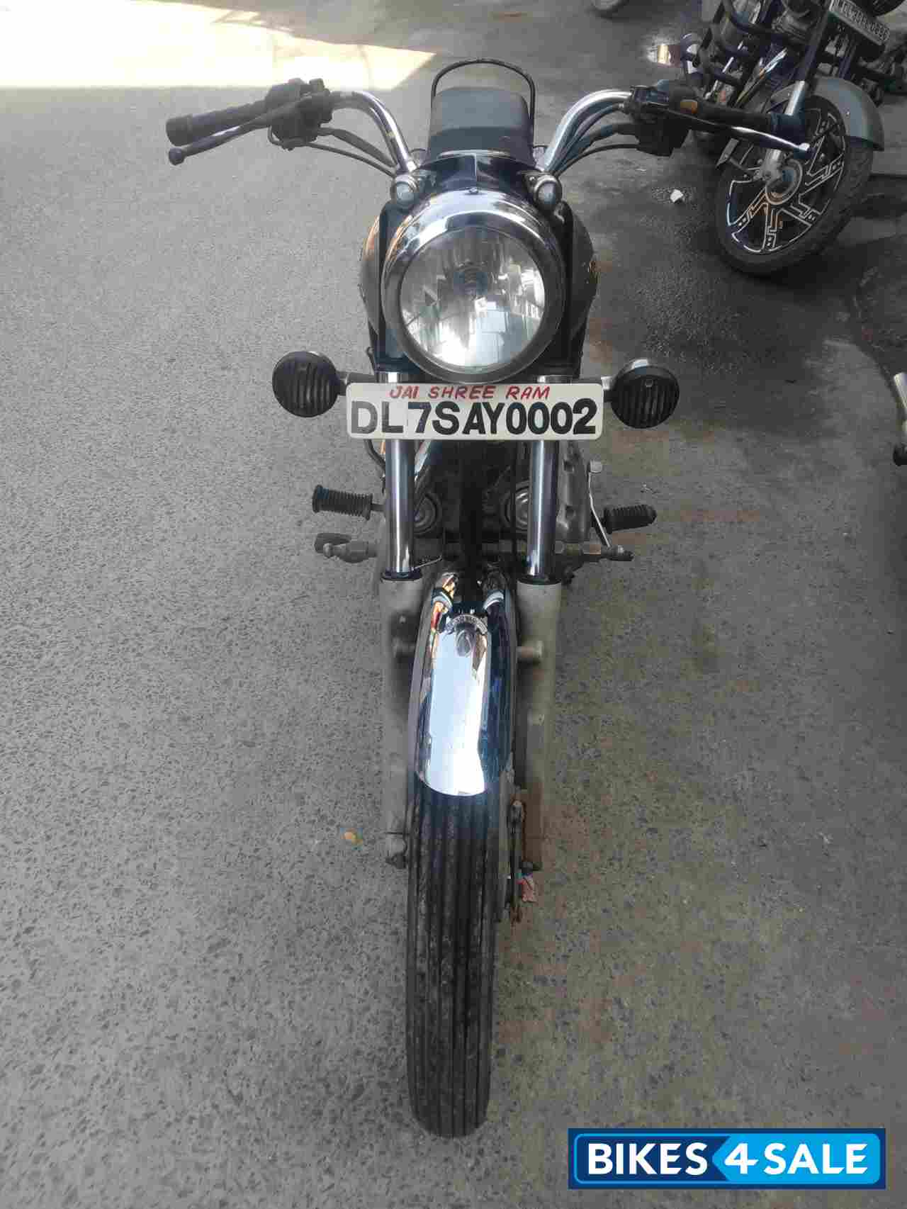 Black Royal Enfield Bullet Electra