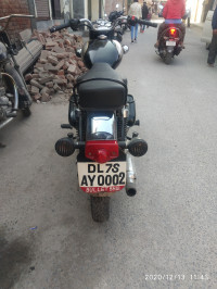 Black Royal Enfield Bullet Electra