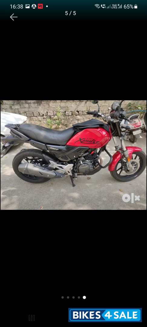 Red With Black Hero XPulse 200T